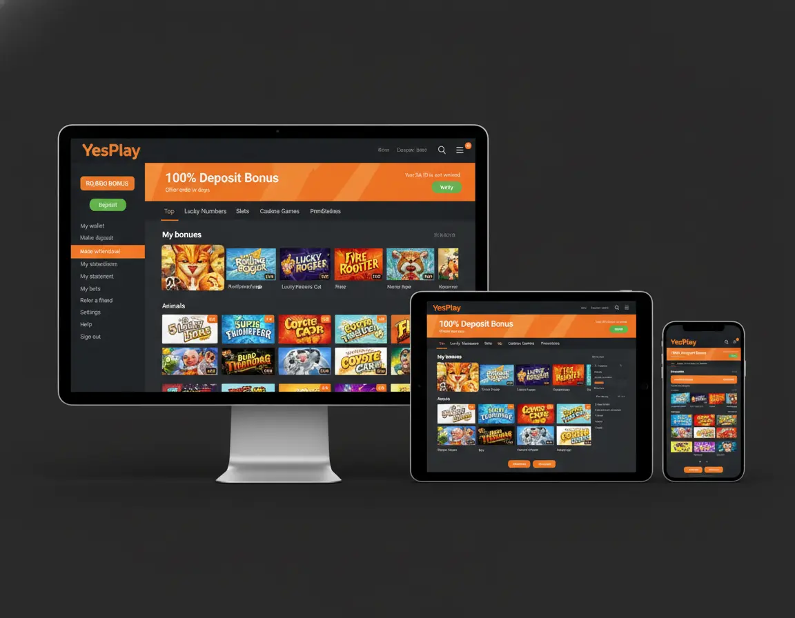 YesPlay Africa - Official online betting platform and casino for African players