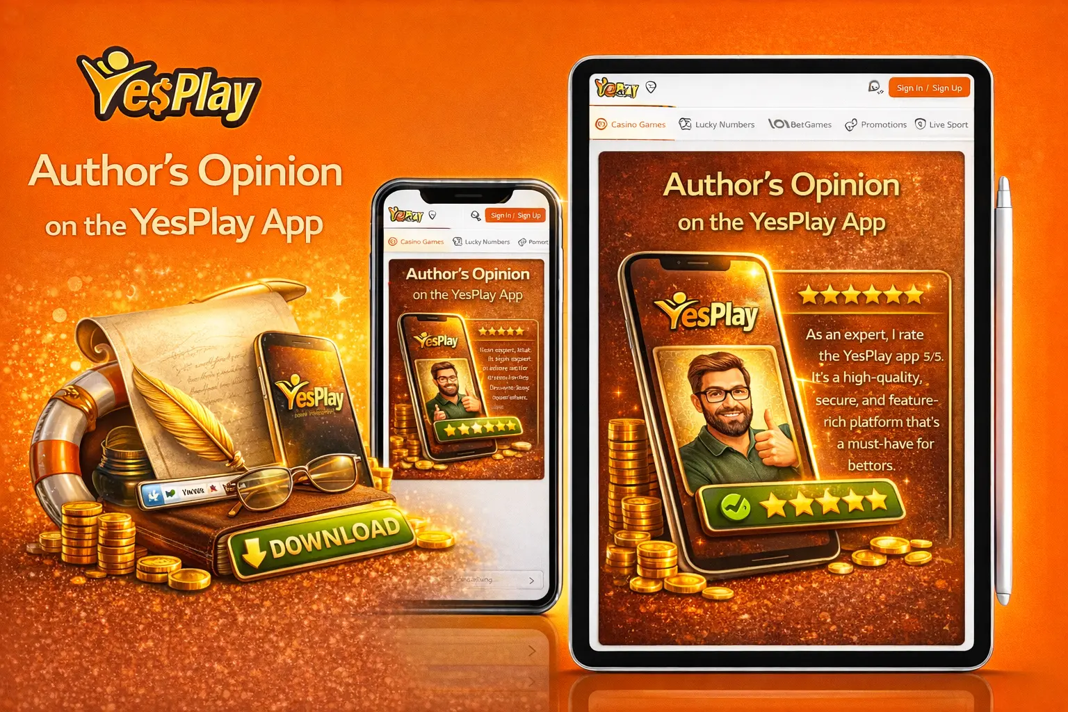 Author’s Opinion on the YesPlay App – User Experience and Practical Insights