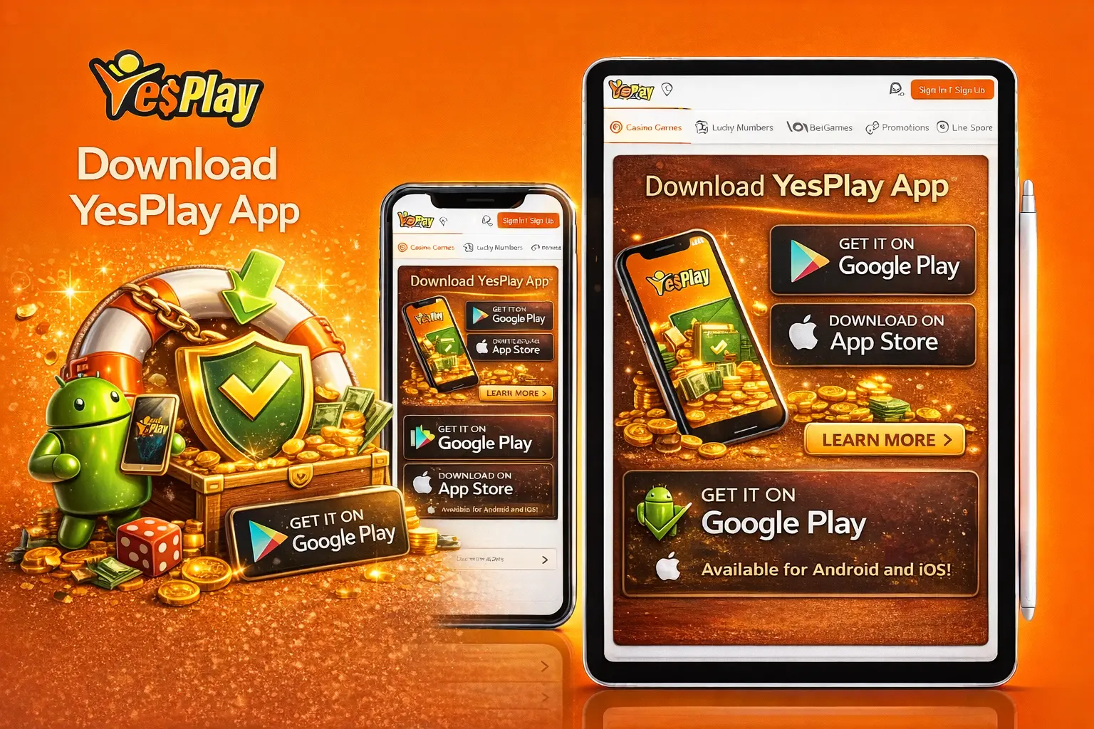 Download YesPlay App – Safe Android APK and iOS Installation for Players in Africa