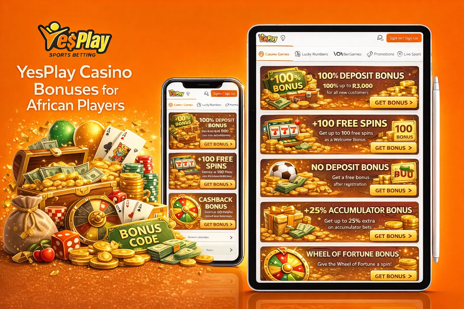 YesPlay Casino Bonuses for African Players – Available Promotions and Offers