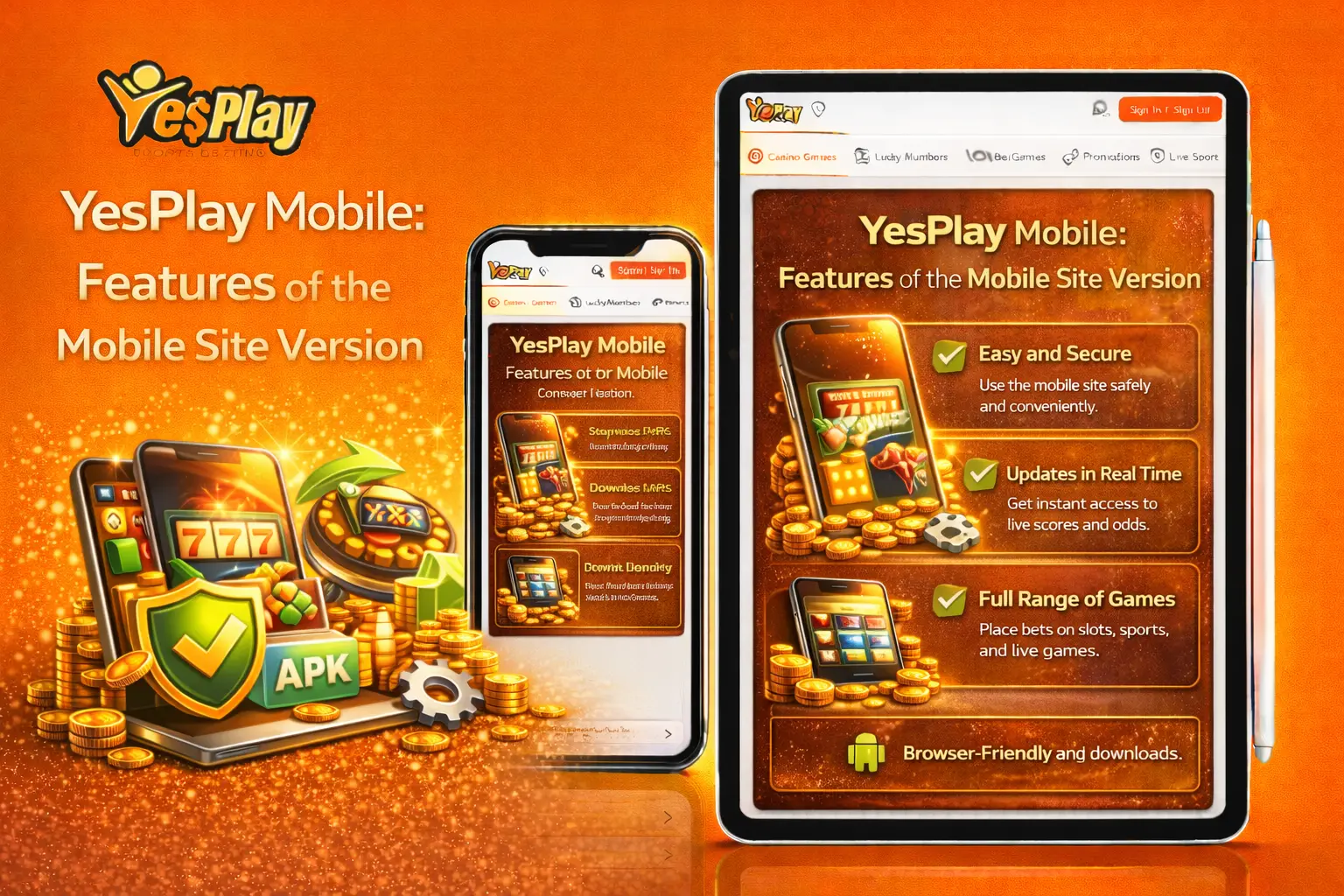 YesPlay Mobile Site – Features, Browser Access, and Differences from the App