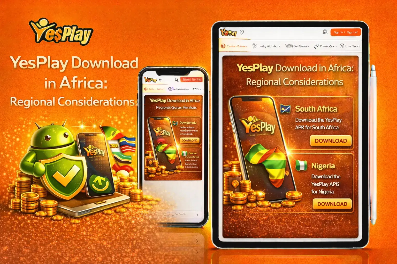 YesPlay Download in Africa – Regional Considerations for Mobile and App Access